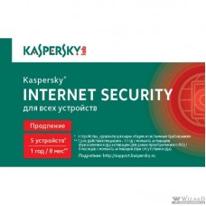 KL1939ROEFR Kaspersky Internet Security Russian Edition. 5-Device 1 year Renewal Card {1402781} [909116]