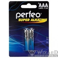 Perfeo LR03/2BL mini Super Alkaline (2 шт. в уп-ке)