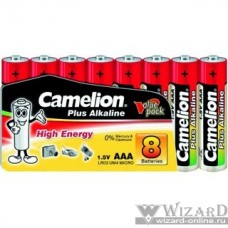 Camelion LR03 Plus Alkaline SP8 (LR03-SP8, батарейка,1.5В) (8 шт. в уп-ке)