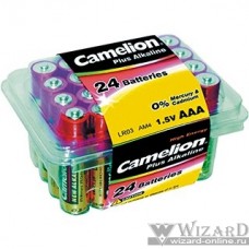 Camelion LR03 Plus Alkaline PB-24 (LR03-PB24, батарейка,1.5В) (24 шт. в уп-ке)