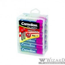 Camelion LR03 Plus Alkaline PBH-12 (LR03-PBH12, батарейка,1.5В) (12 шт. в уп-ке)