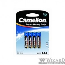 Camelion R03 Blue BL-4 (R03P-BP4B, батарейка,1.5В)
