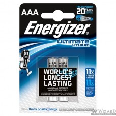 Energizer Ultimate Lithium AAA FSB2/FR03(L92) (2 шт. в уп-ке) [639170]