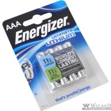 Energizer Ultimate Lithium AAA FSB4 (4 шт. в уп-ке)