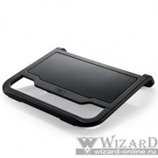 DEEPCOOL N200 (Подставка для охлаждения ноутбука ( 20шт/кор, до15.6", 120мм вентилятор, черный) Retail Box)