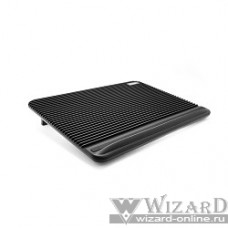 CROWN Подставка для ноутбука CMLC-1101 black (17") ( Два тихих кулера 160мм, размер 380*280*36мм)