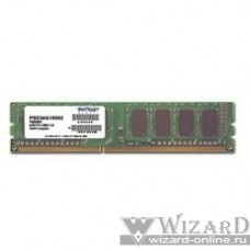 Patriot DDR3 DIMM 4GB (PC3-12800) 1600MHz PSD34G160081