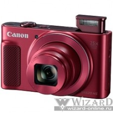 Canon PowerShot SX620 HS красный {20.2Mpix Zoom25x 3" 1080p SDXC/SD/SDHC CMOS 1x2.3 IS opt 5minF 2.5fr/s 30fr/s HDMI/WiFi/NB-13L}