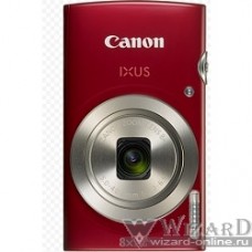 Canon IXUS 185 красный {20Mpix Zoom8x 2.7" 720p SD CCD 1x2.3 IS el 1minF 0.8fr/s 25fr/s/NB-11LH}