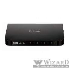 D-Link DSR-150/A4A Межсетевой экран с поддержкой VPN, 1 портом WAN + 8 портами LAN 10/100Base-TX