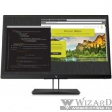 LCD HP 23.8" Z24nf G2 черный {IPS,1920x1080 250 cd/m2,1000:1,5 ms,178°/178°,VGA,HDMI DisplayPort} [1JS07A4#ABB]