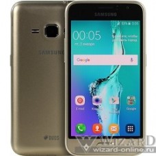 Samsung Galaxy J1 (2016) SM-J120F gold DS (золотой) {4.5",800x480,5 МП,8 Гб,3G, 4G LTE, Wi-Fi, Bluetooth, GPS, ГЛОНАСС,Android 5.1} [SM-J120FZDDSER]