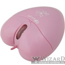 Sven OP-2 USB, "I love you" мини мышь в форме сердца, розовый