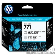 HP CE020A печатающая головка HP 771 Photo Designjet (черный/светло-серый)