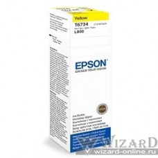 EPSON C13T67344A Чернила для L800 (yellow) 70 мл (cons ink)