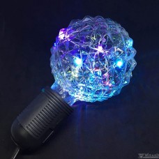 Espada Светодиодная (LED) лампа шар разноцветная, Е27, 3W (E-E27G95FFC) (43212)