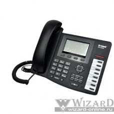 D-Link DPH-400SE/F5A IP-телефон с цветным дисплеем, 1 WAN-портом 10/100Base-TX, 1 LAN-портом 10/100Base-TX и поддержкой PoE