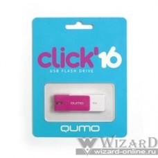 USB 2.0 QUMO 16GB Click [QM16GUD-CLK-Violet]