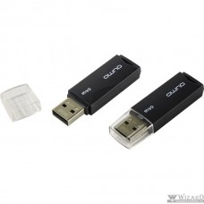 USB 2.0 QUMO 64GB Tropic Black [QM64GUD-TRP-Black]