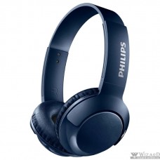 Гарнитура накладные Philips SHB3075BL синий беспроводные bluetooth (оголовье)