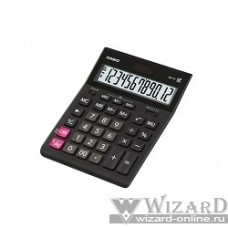Калькулятор настольный CASIO GR-12(-W-EH) черный {Калькулятор 12-разрядный} [993127]
