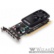 VGA PNY Nvidia Quadro P620 (GP107GL), 2GB GDDR5/128 bit, PCI Express 3.0 16x, 4xDP без аксессуаров