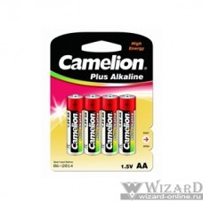 Camelion..LR 6 Plus Alkaline BL-4 (LR6-BP4, батарейка,1.5В) (4шт. в уп-ке)