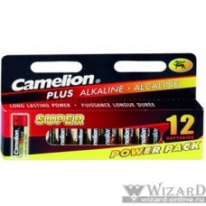 Camelion..LR 6 Plus Alkaline BLOCK-12 (LR6-HP12, батарейка,1.5В)