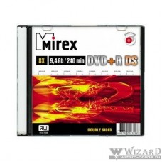 Mirex Диск DVD+R 9.4 Gb, 8x, Slim Case (10), Double Side (10/200) (UL130042A8X0)