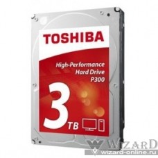 3TB Toshiba P300 (HDWD130EZSTA) {SATA 6.0Gb/s, 7200 rpm, 64Mb buffer, 3.5"}