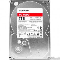 4TB Toshiba P300 (HDWD240YZSTA) {SATA 6.0Gb/s, 5400 rpm, 128Mb buffer, 3.5"}