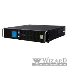 UPS CyberPower PR1000ELCDRT2U(A) {1000VA/900W USB/RJ11/45 (8 IEC)}