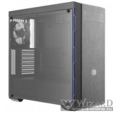 Cooler Master MasterBox MB600L[MCB-B600L-KA5N-S01] w/ODD, 2xUSB3.0, 1x120Fan, w/o PSU, Black, w/Blue Trims