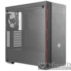 Cooler Master MasterBox MB600L [MCB-B600L-KA5N-S00] w/ODD, 2xUSB3.0, 1x120Fan, w/o PSU, Black, w/Red Trims