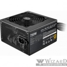 Power Supply Cooler Master MWE Gold 750 V2, 750W, ATX, 120mm, 24pin, 12xSATA, 4xPCI-E(6+2), APFC, 80+ Gold