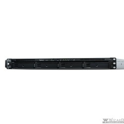 Synology RX418 Модуль расширения Expansion Unit (Rack 1U) for RS818+, RS818RP+, RS816, RS815+, RS815RP+, RS815 up to 4hot plug HDDs SATA(3,5" or 2,5")/1xPS incl eSATA Cbl