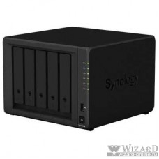 Synology DS1520+ Сетевой накопитель QC2,0GhzCPU/8GbDDR4/RAID0,1,10,5,5+spare,6/upto 5hot plug HDD SATA(3,5' or 2,5')(upto15 with 2xDX517)/2xUSB3.0/ 2eSATA/4GigE/iSCSI/2xIPcam(upto40)/1xPS/3YW