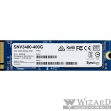 Synology [SNV3400-400G] 400Gb SSD SNV3000 Series PCIe 3.0 x4 ,M.2 2280, R3100/W550 Mb/s, IOPS 205K/40K, MTBF 1,8M