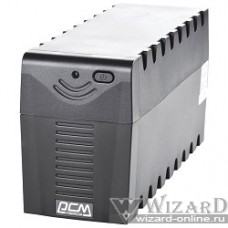 UPS Powercom RPT-800A {800 ВА/ 480 Вт, AVR, 3 розетки IEC320 C13 с резервным питанием}