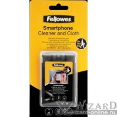 Fellowes Чистящий набор для смартфонов FS-9910601 {чистящий спрей для сенсорных экранов 20 мл, салфетка из микрофибры и плоский чехол для транспортировки}