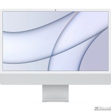 Apple iMac [MGPC3RU/A] Silver 24" Retina 4.5K {Apple M1 chip with 8-core CPU and 8-core GPU/8GB/256GB SSD/LAN} (2021)