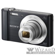 Sony CYBER-SHOT DSC-W810 [DSCW810B.RU3] black {16.1Mpix,8x opt zoom,2.7"LCD}