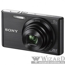 Sony CYBER-SHOT DSC-W830 [DSCW830B.RU3] Black {20.1Mpix,8x opt zoom,2.7"LCD}