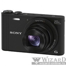 Sony Cyber-shot DSC-WX350 [DSCWX350B.RU3] black {18.2Mpx, 10x opt. zoom, 3", 20x opt zoom}