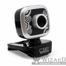 CBR Веб-камера CW-835M Silver, универс. крепление, 4 линзы, 1,3 МП, эффекты, микрофон