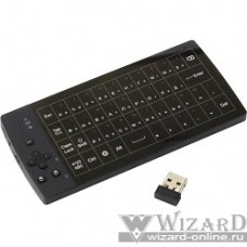 UPVEL UM-517KB Беспроводной полноразмерный TouchPad пульт + полная 56 клавишная QWERTY клавиатура (стильный HI-TECH корпус)