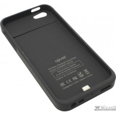 UPVEL UQ-Ci5 STINGRAY Чехол-приемник для беспроводной зарядки стандарта Qi для iPhone 5 и 5s, покрытие Soft Touch, цвет черный