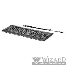 HP [QY776AA] {Клавиатура HP QY776AA черный USB}