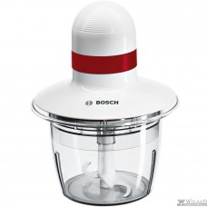 Bosch измельчитель электрический MMRP1000 0.8л. 400Вт белый/красный