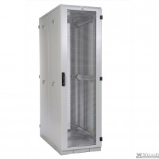 ЦМО Шкаф серверный напольный 45U (800 х 1000) дверь перфорированная, задние двойные перфорированные(ШТК-С-45.8.10-48АА)